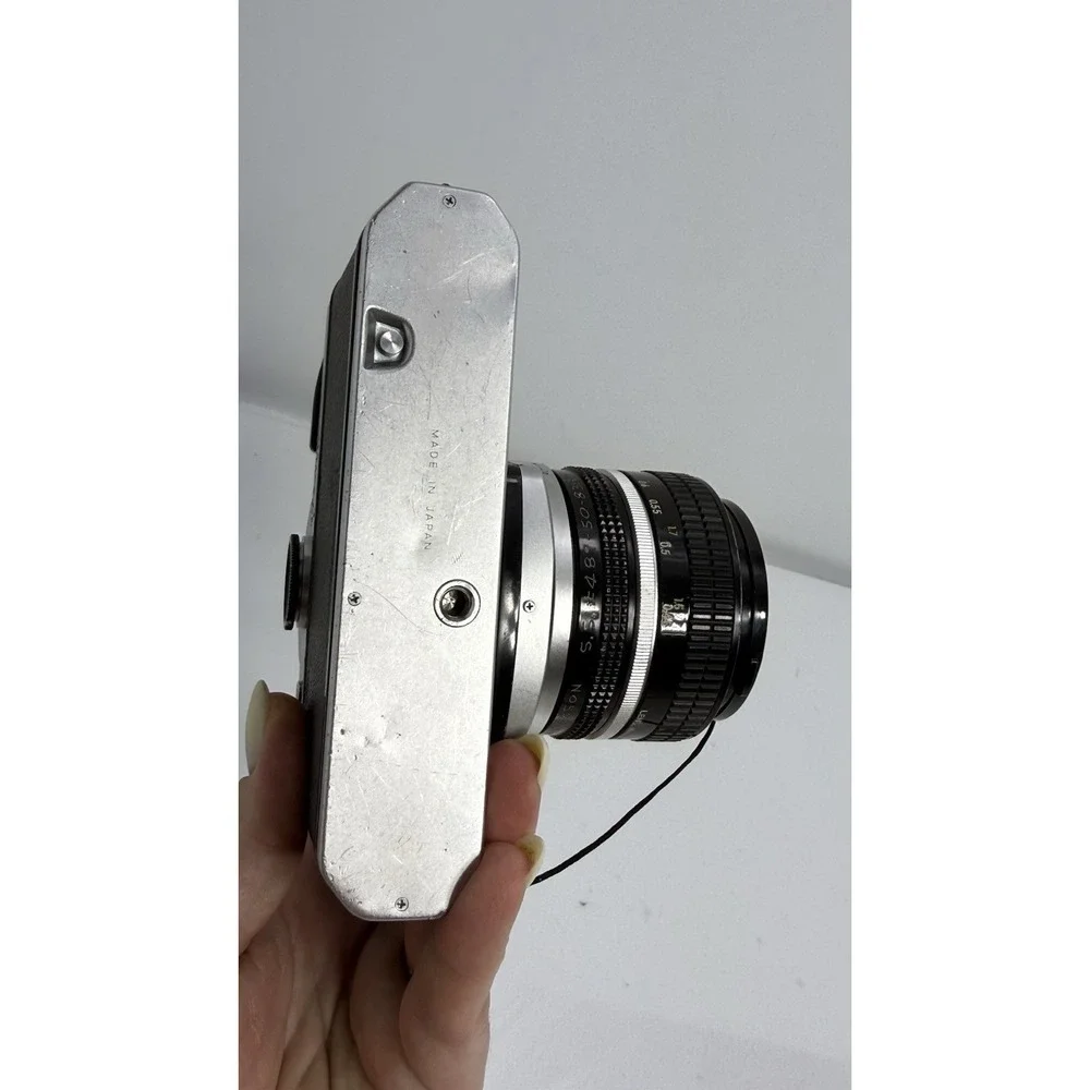 Rare Vintage Nikkormat EL 35mm SLR Camera w/ Nikkor 50mm f/1.4 Lens Tokyo Japan